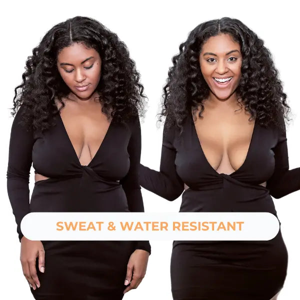 SNOWY Adhesive Bra Inserts – Instant Bust Lift & Volume, Washable Reusable Breast Pads, Invisible Under Clothes