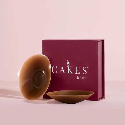 CAKES Silicone Nip Covers for Women – Medical-Grade, Reusable & Non-Adhesive, Invisible Bra Pads